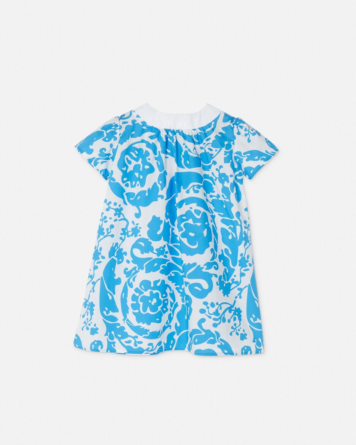 Baby Printed Cotton-Poplin Dress - Image 3