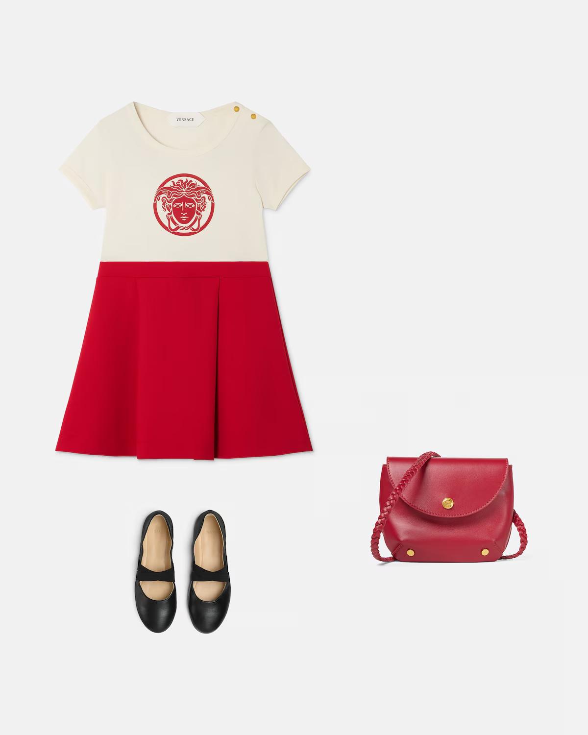 Baby Printed Milano-Stitch T-Shirt Dress - Image 2