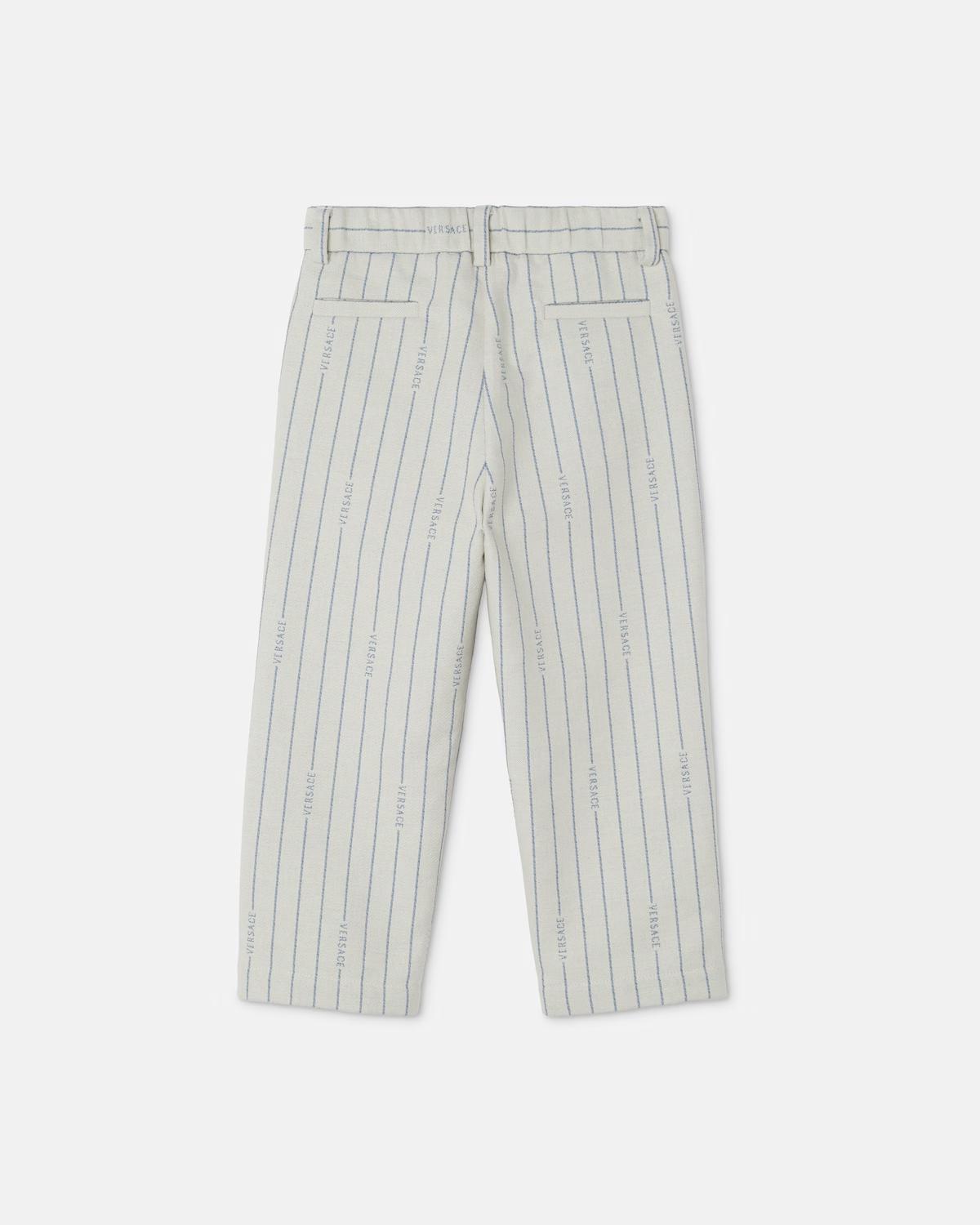 Baby Printed Cotton Trousers - Image 3
