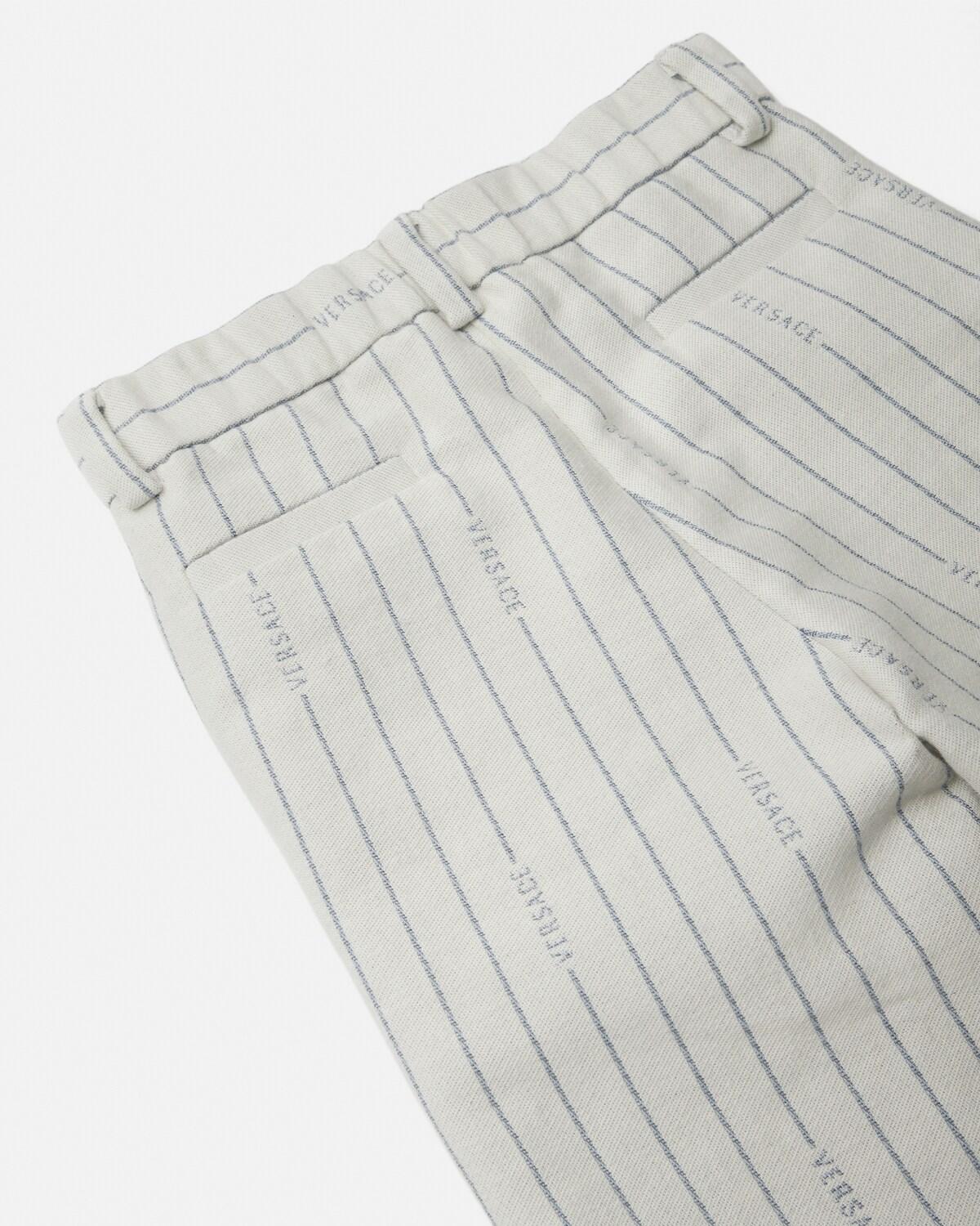 Baby Printed Cotton Trousers - Image 4