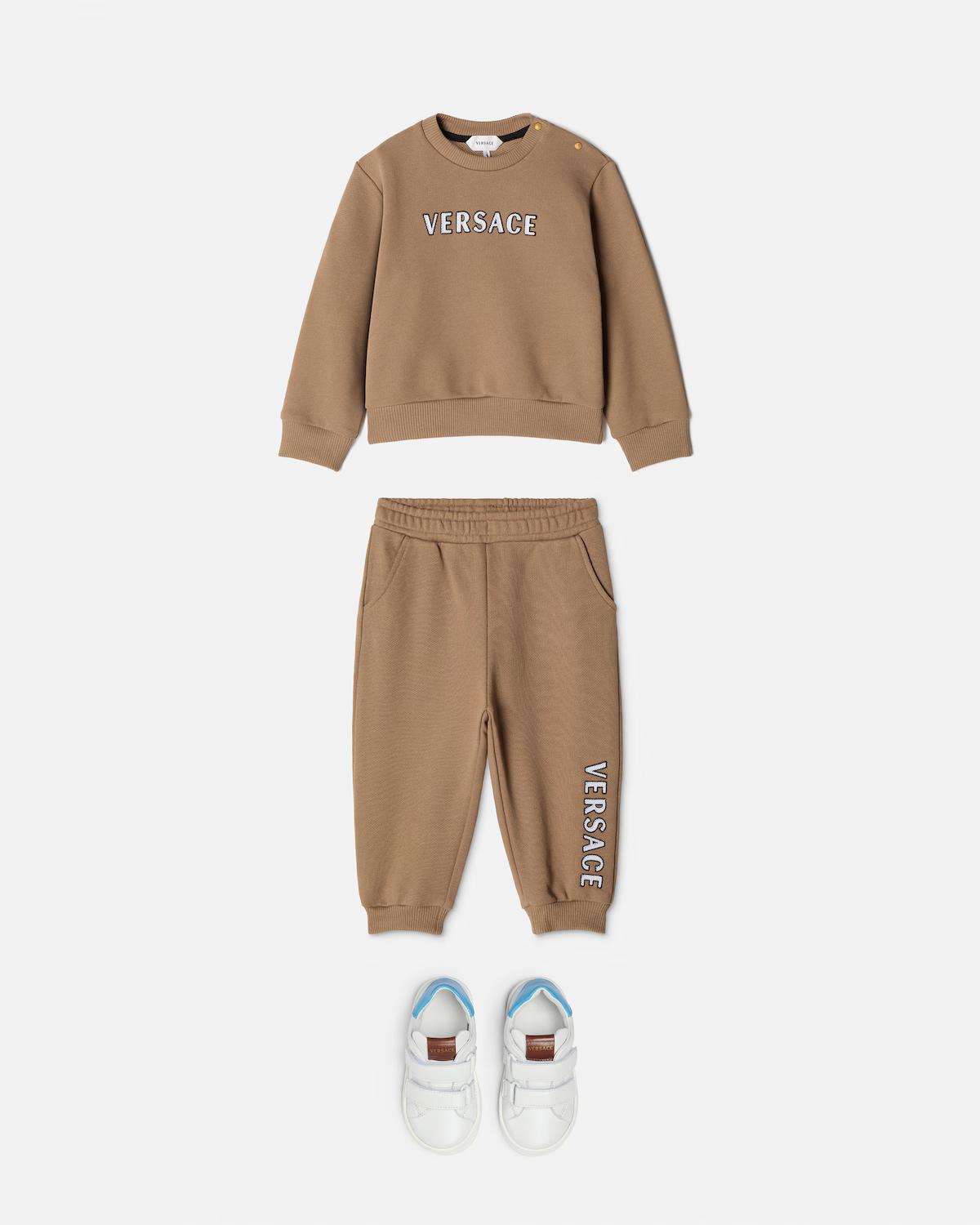 Baby Embroidered-Logo Cotton-Jersey Sweatpants - Image 2