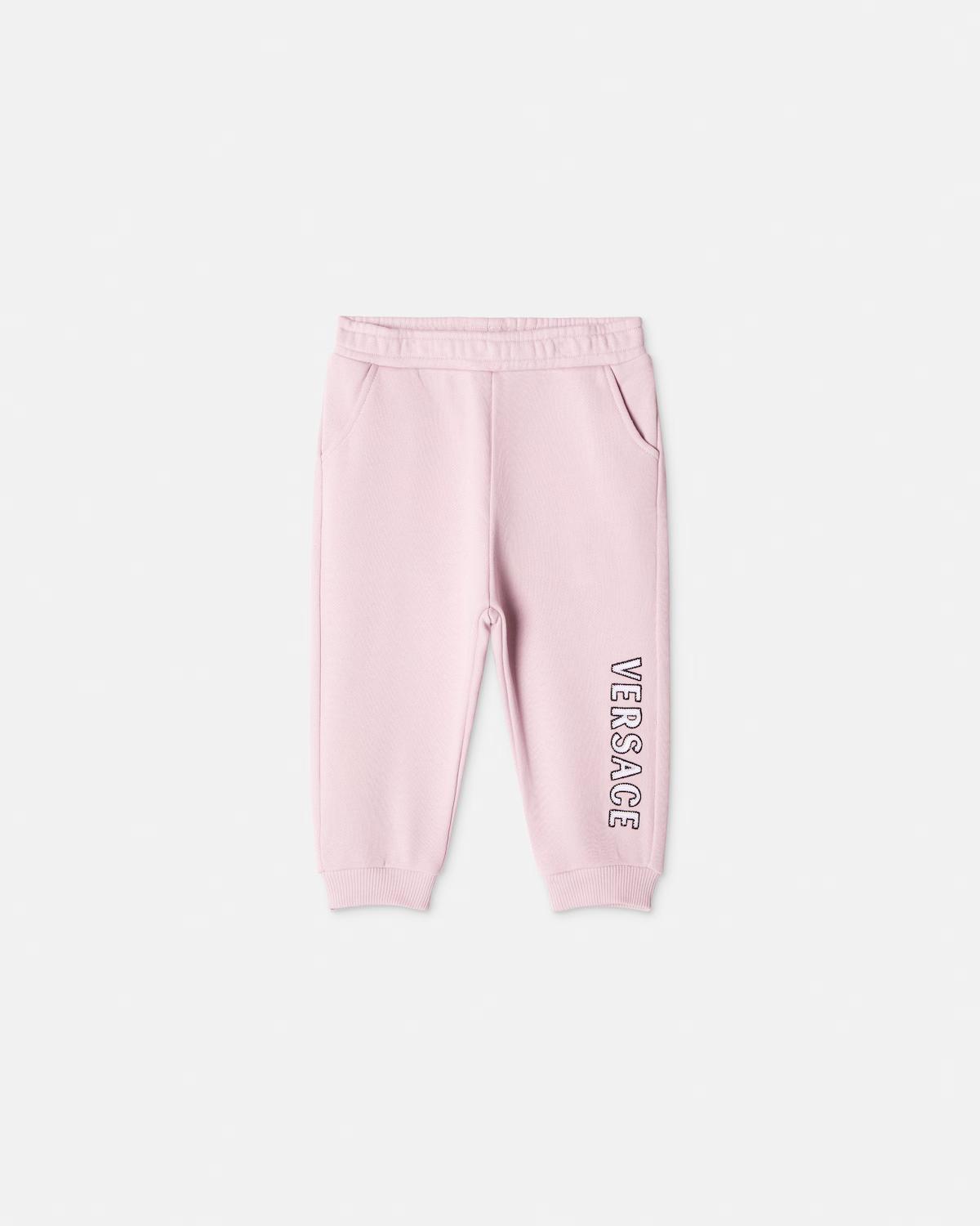 Baby Embroidered-Logo Cotton-Jersey Sweatpants