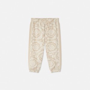 Kids Jacquard Cotton-Jersey Sweatpants