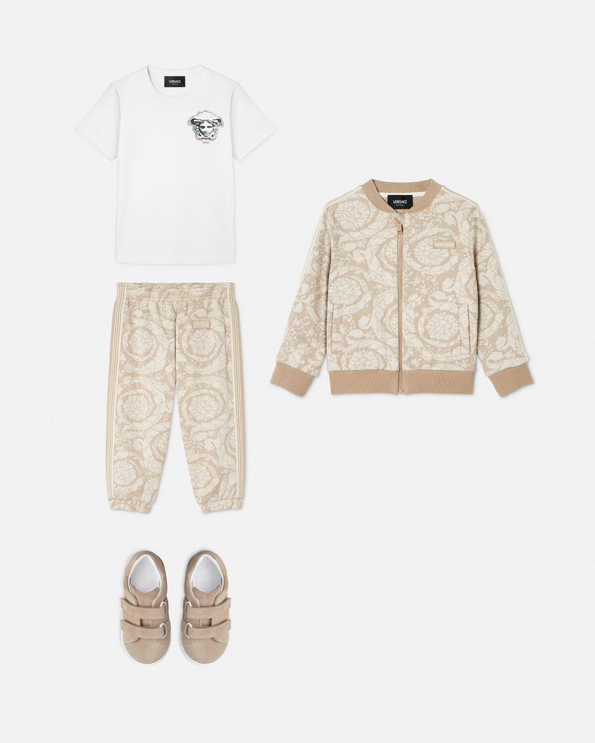 Kids Jacquard Cotton-Jersey Sweatpants - Image 2
