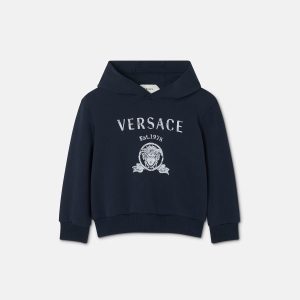 Baby Printed Cotton-Jersey Hoodie