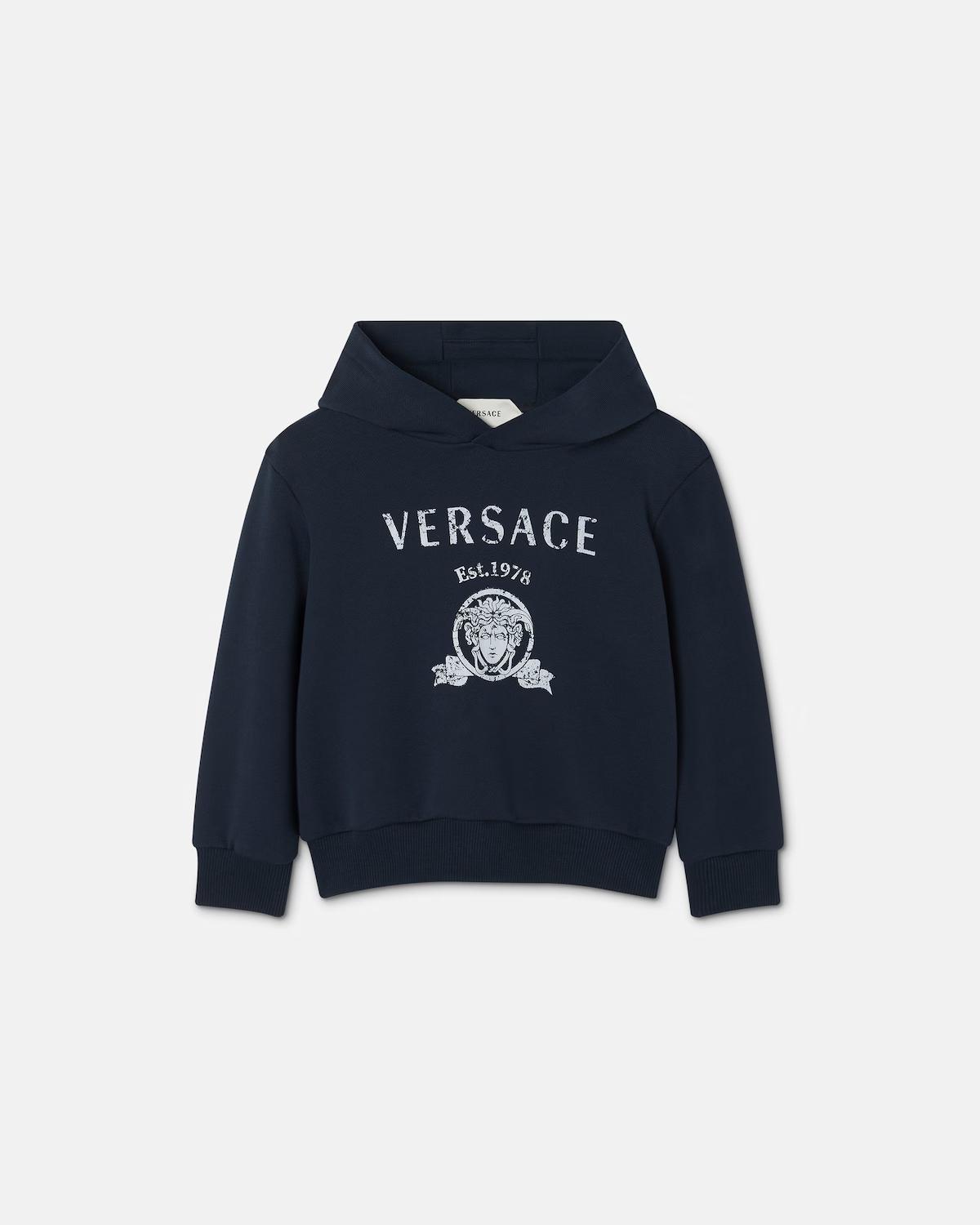 Baby Printed Cotton-Jersey Hoodie
