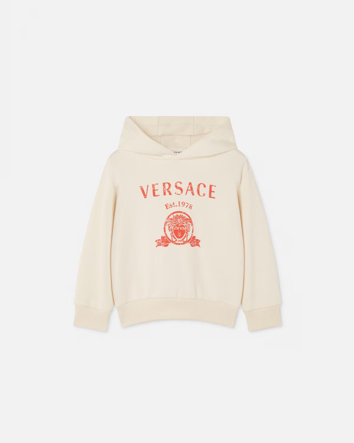 Baby Printed Cotton-Jersey Hoodie