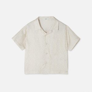 Baby Printed Silk Twill Shirt
