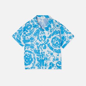 Baby Printed Cotton-Poplin Shirt