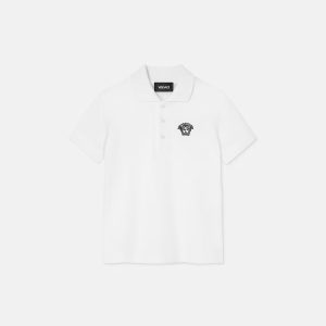Kids Embroidered Cotton-Piqu?? Polo