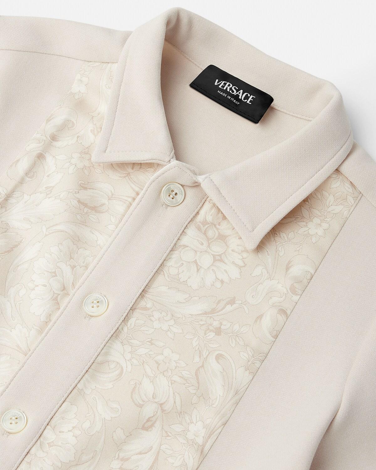 Kids Printed Milano-Stitch Shirt - Image 4
