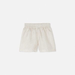 Baby Printed Silk Twill Shorts