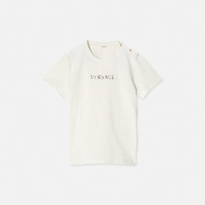 Kids Embroidered-Logo Cotton-Jersey T-Shirt