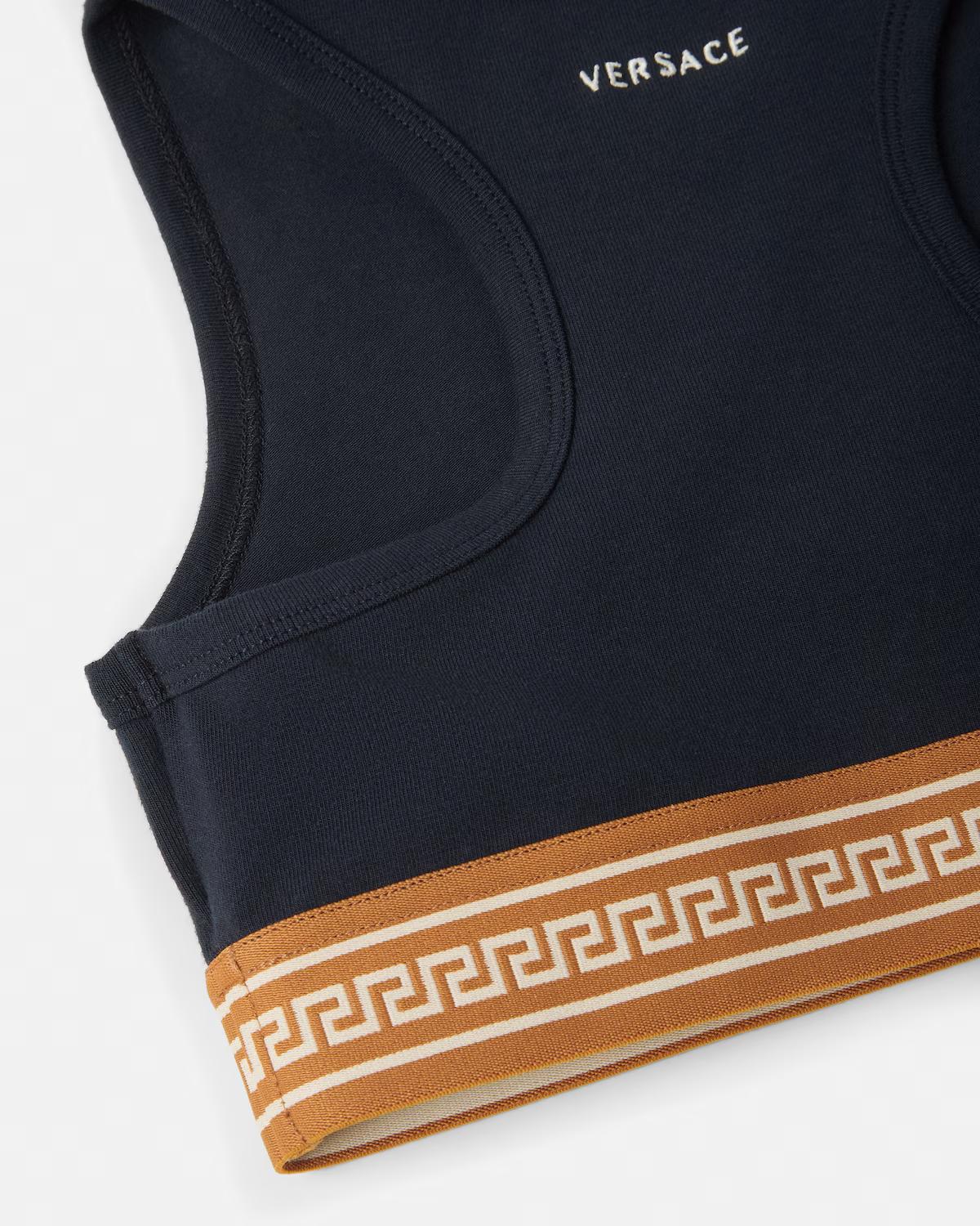 Kids Jacquard Stretch Cotton-Jersey Leggings - Image 4