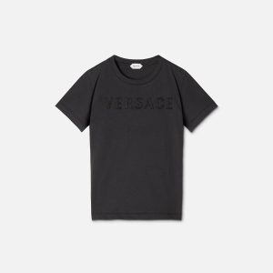 Kids Embroidered-Logo Cotton-Jersey T-Shirt