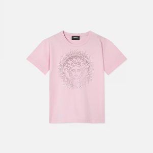 Kids Embellished Printed Cotton-Jersey T-Shirt