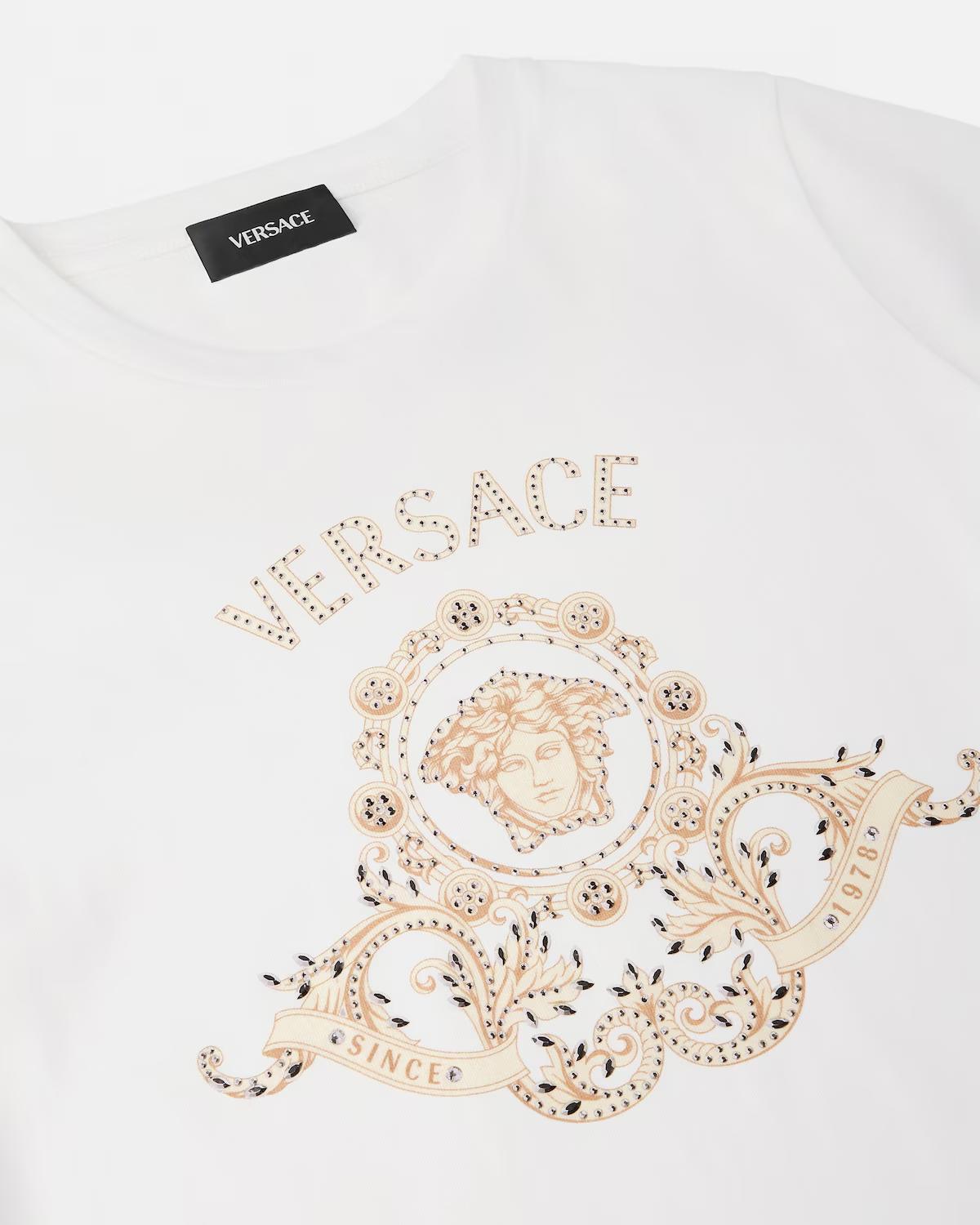 Kids Embellished Printed Cotton-Jersey T-Shirt - Image 4