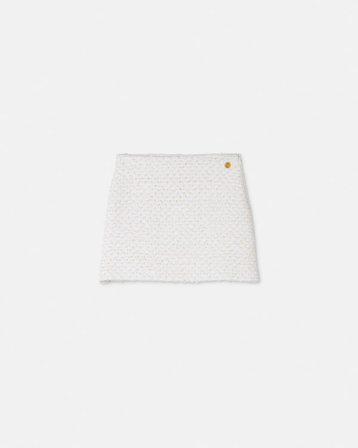 Kids Cotton-Blend Tweed Skirt