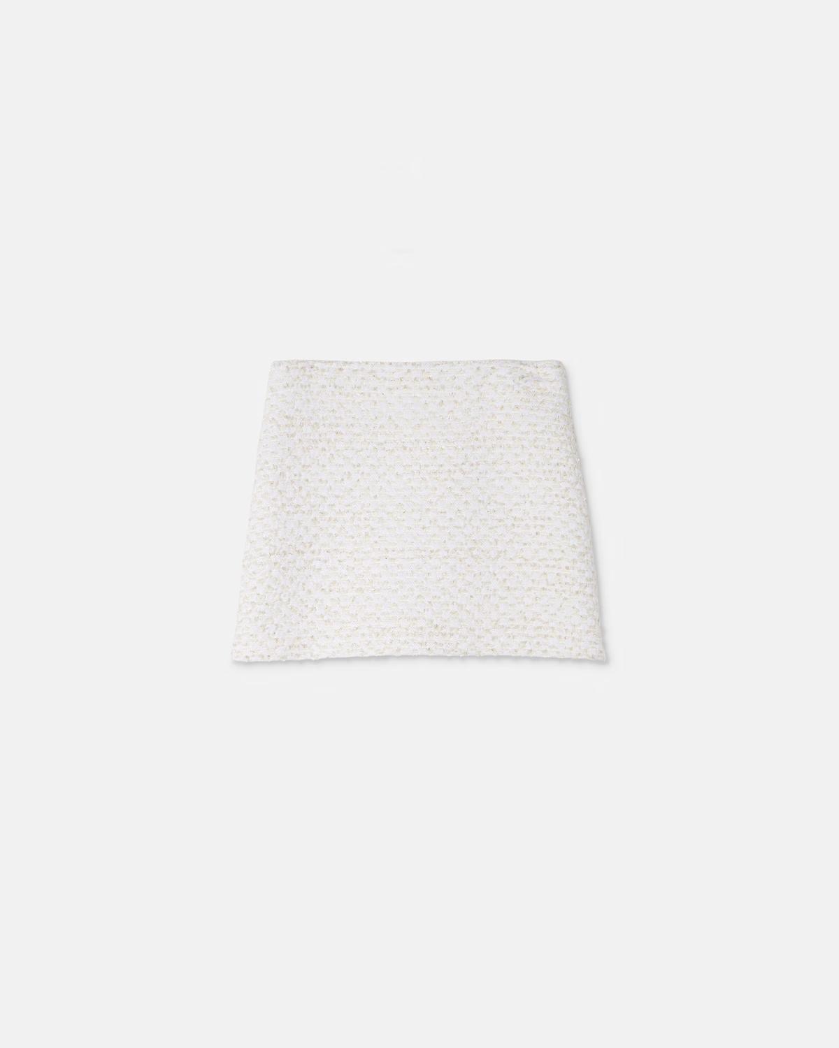 Kids Cotton-Blend Tweed Skirt - Image 2
