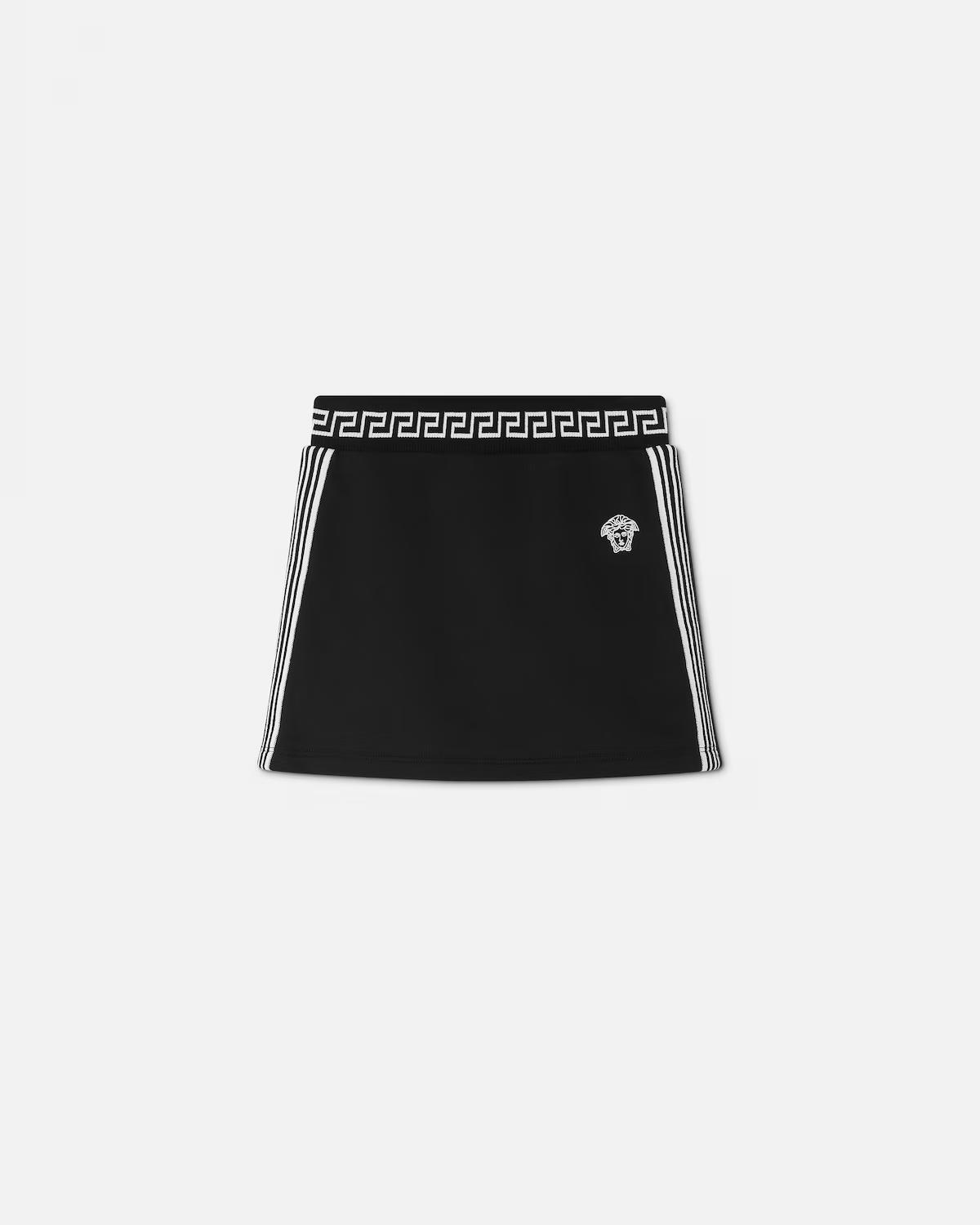 Kids Embroidered Cotton-Jersey Skirt