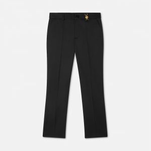 Kids Wool-Blend Tapered Pants
