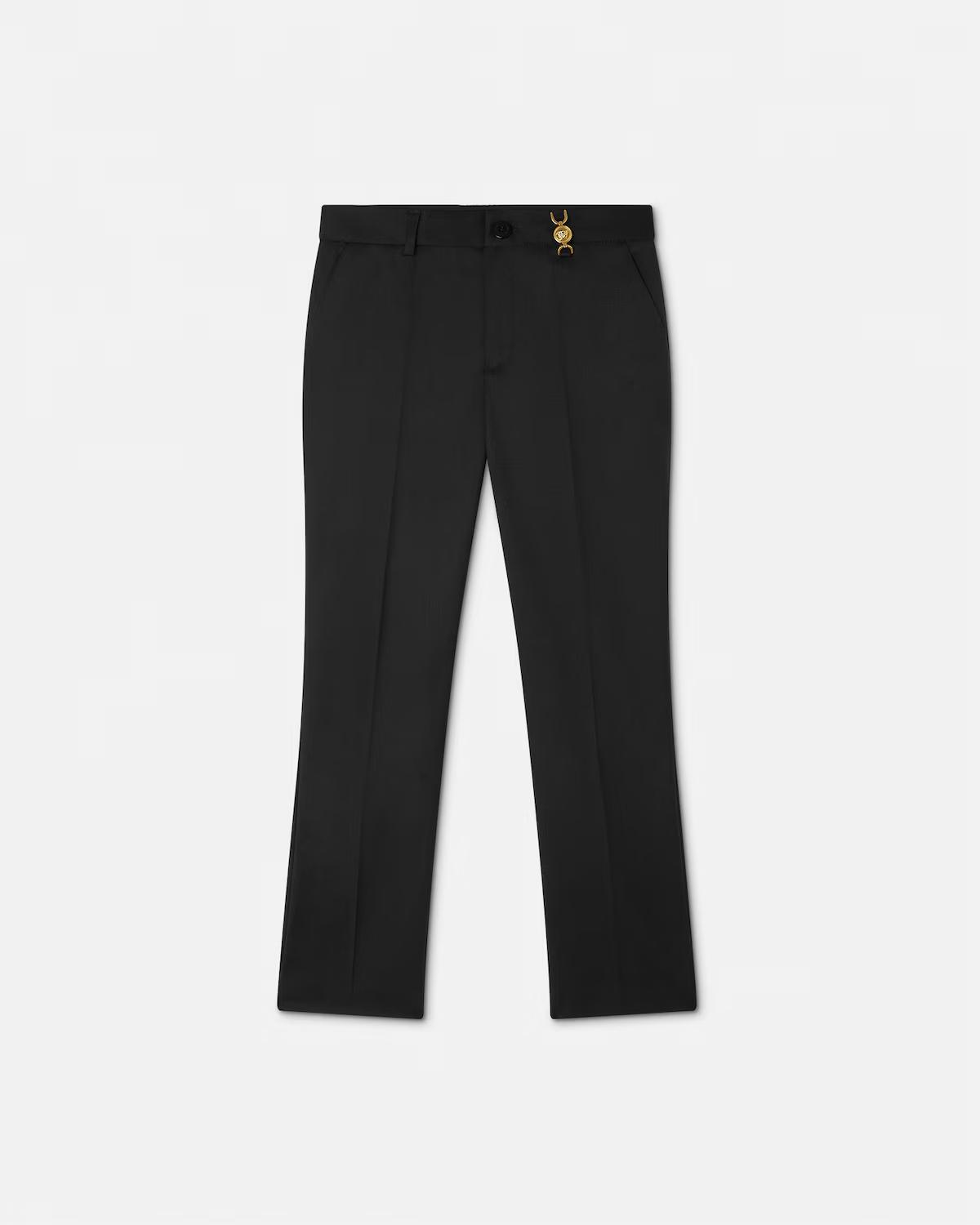 Kids Wool-Blend Tapered Pants