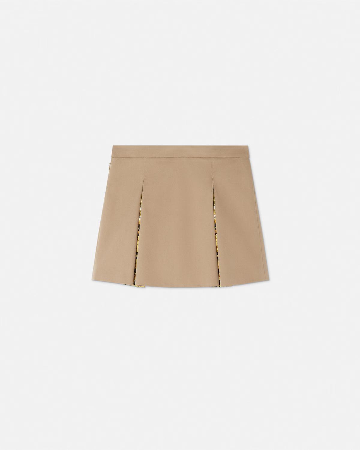 Kids Printed Cotton-Gabardine Pleated Skirt - Image 3