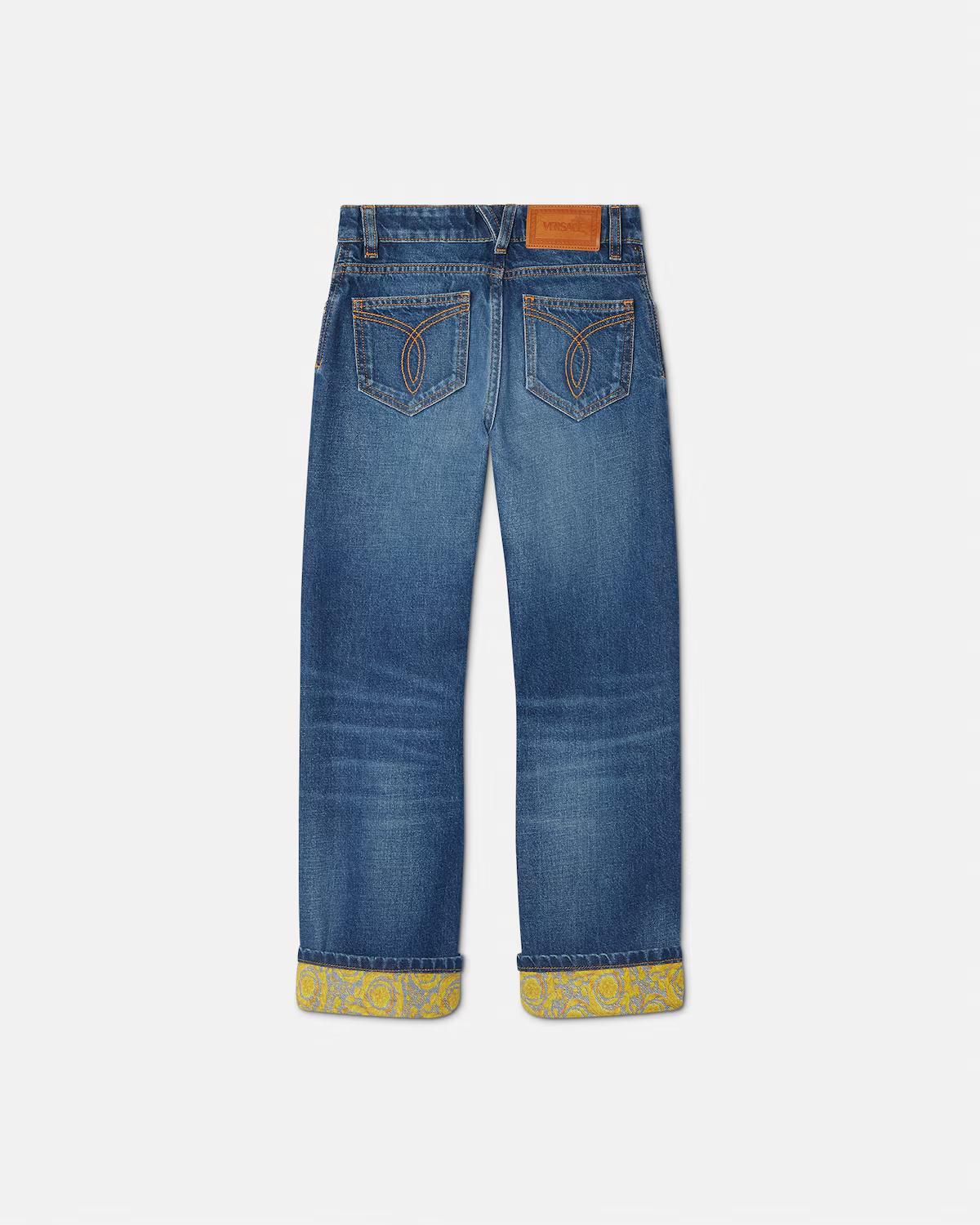 Kids Jacquard Jeans - Image 3