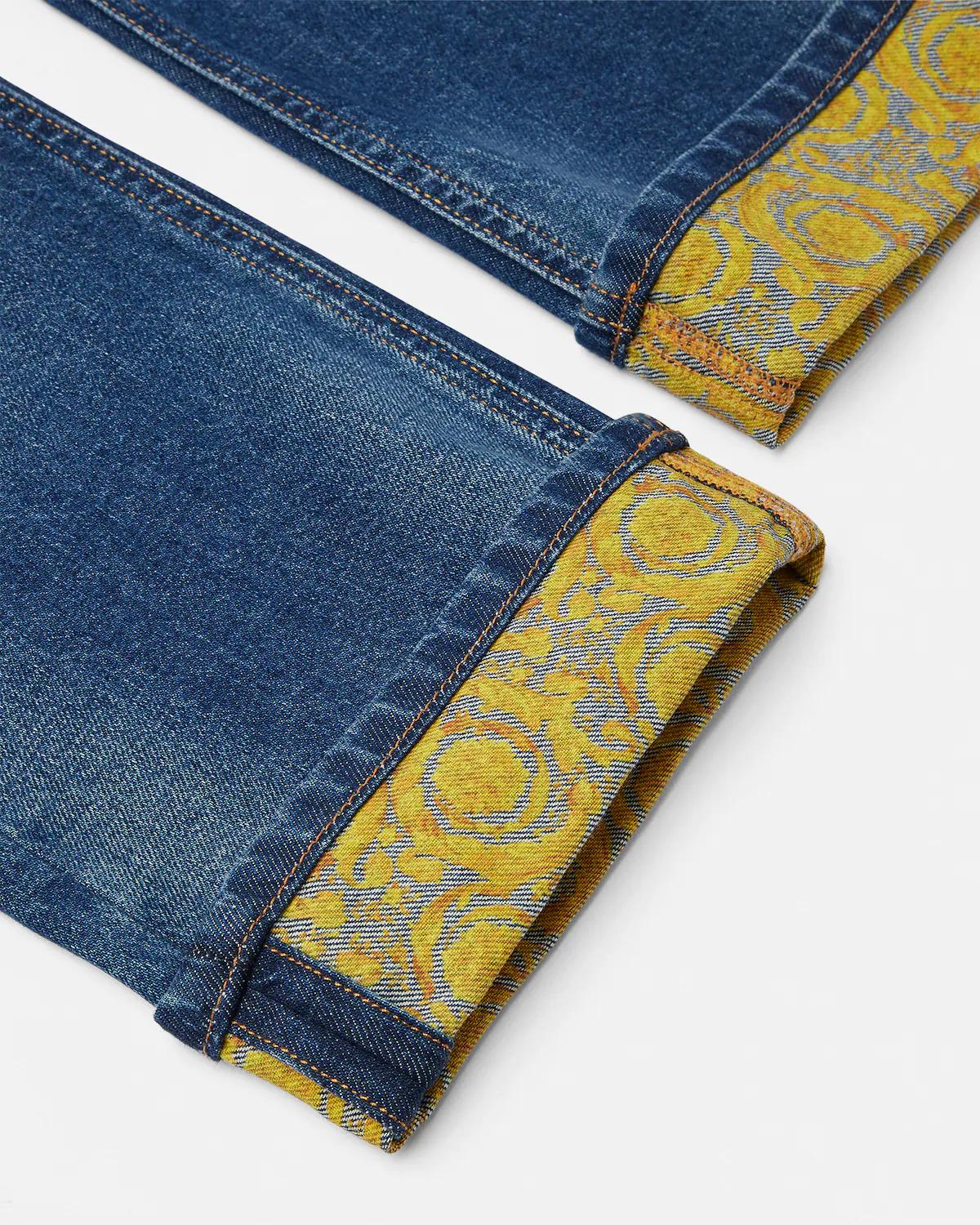 Kids Jacquard Jeans - Image 4
