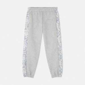 Kids Printed Cotton-Jersey Sweatpants