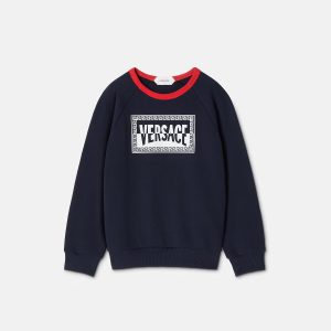 Kids Printed Cotton-Jersey Sweatshirt