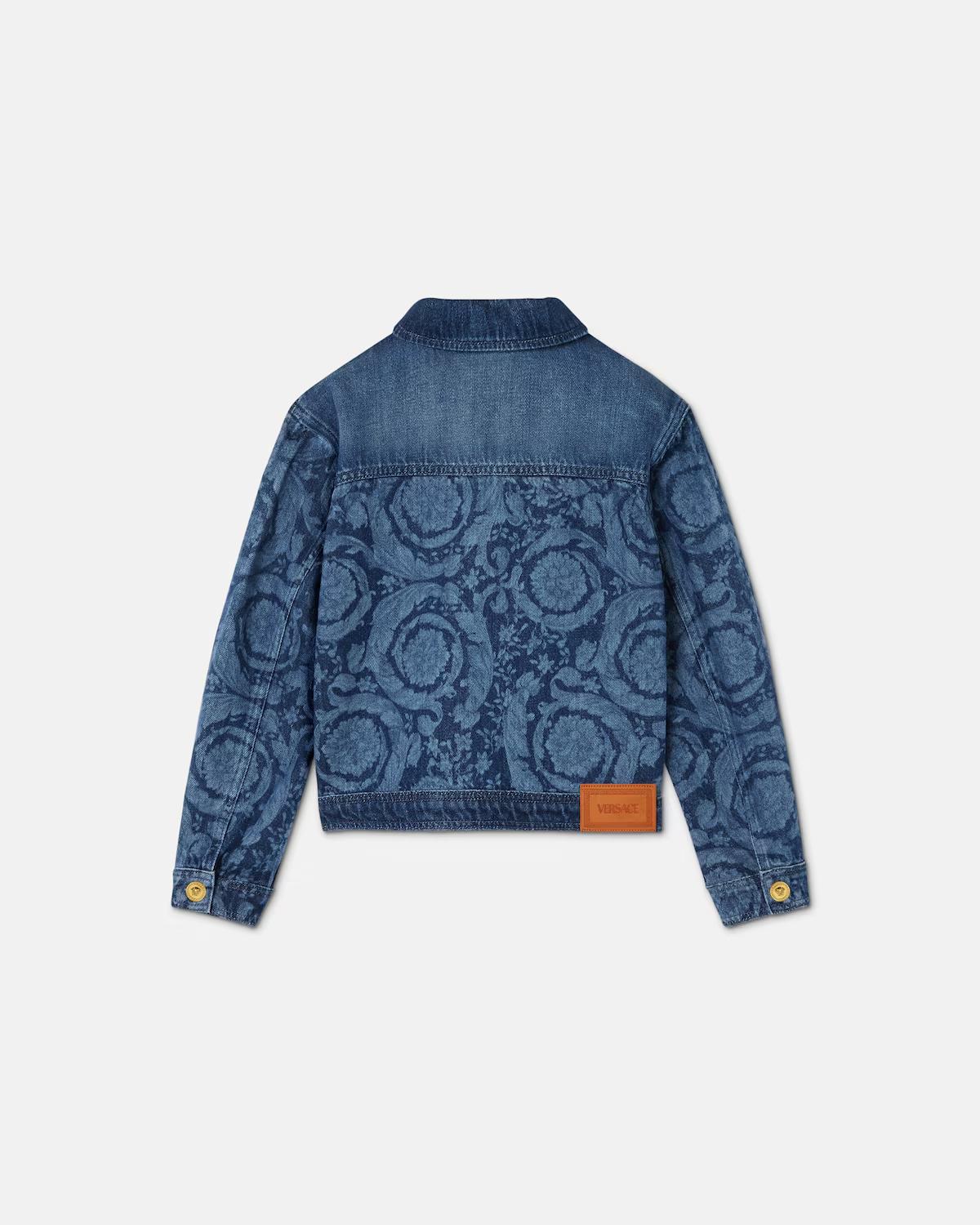 Kids Lasered Denim Blouson - Image 3
