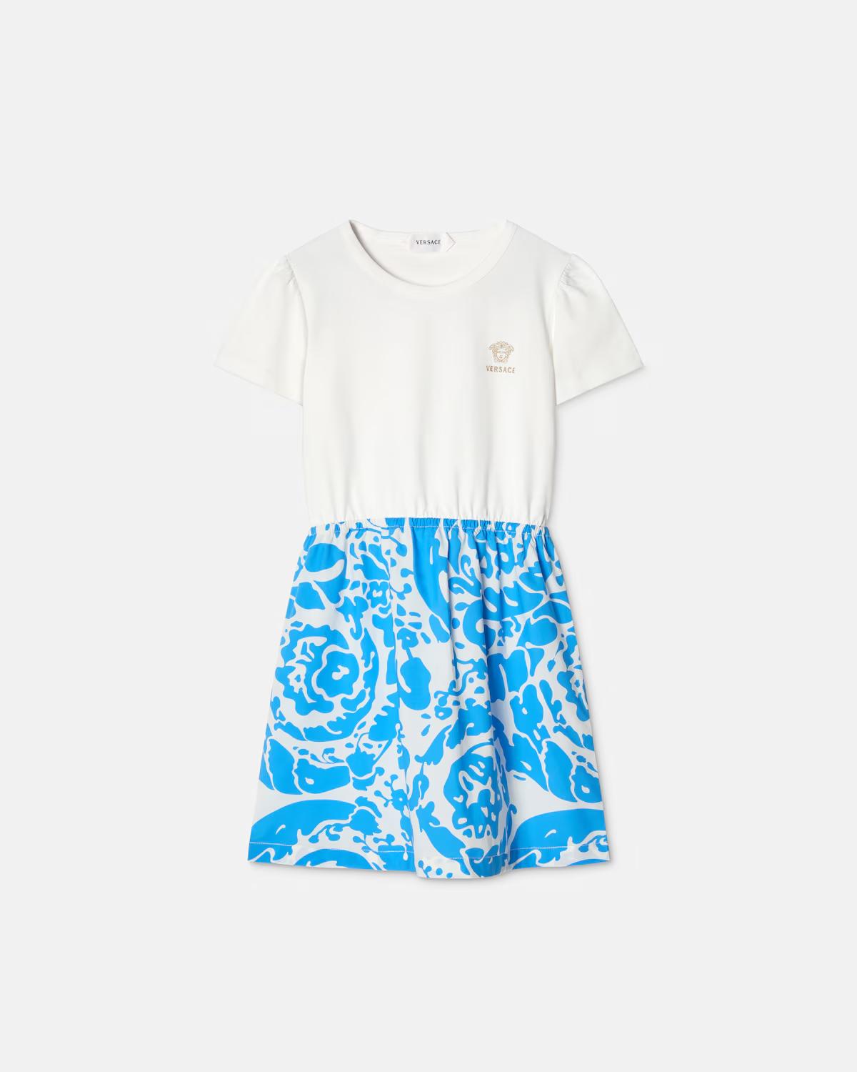 Kids Jersey & Cotton-Poplin Dress