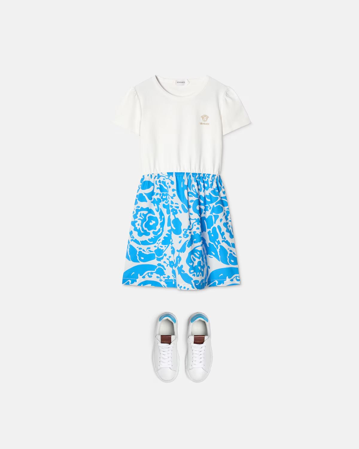 Kids Jersey & Cotton-Poplin Dress - Image 2