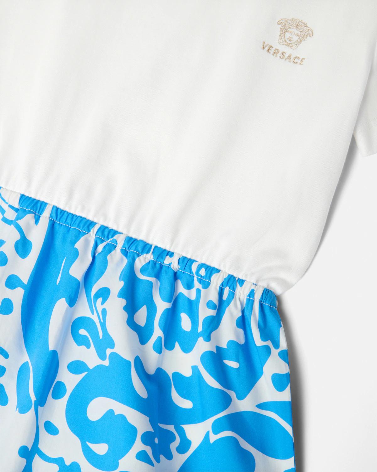 Kids Jersey & Cotton-Poplin Dress - Image 4