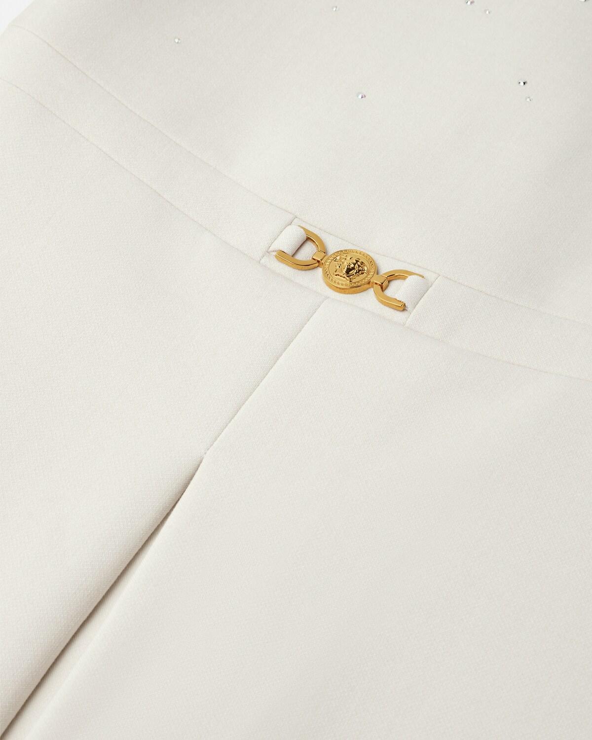 Kids Embellished Milano-Stitch Dress - Image 4