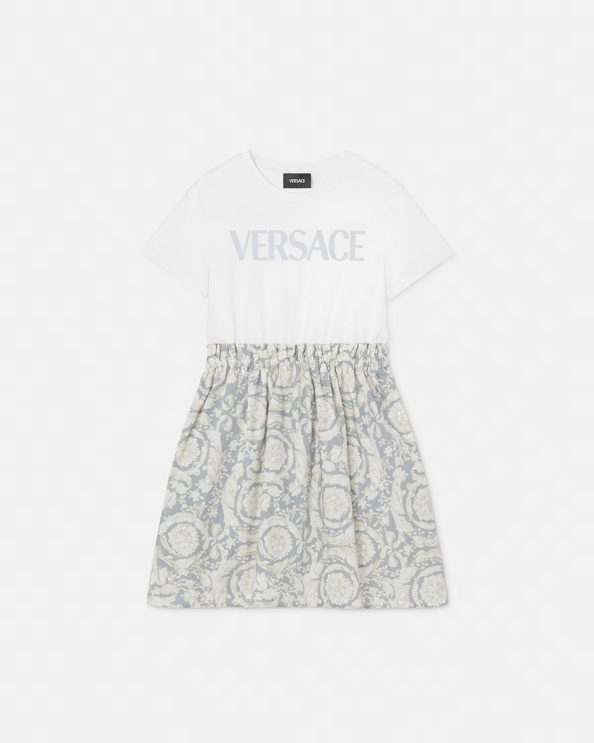 Kids Printed Cotton T-Shirt Dress
