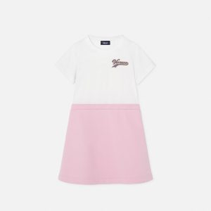 Kids Printed Cotton-Jersey T-Shirt Dress