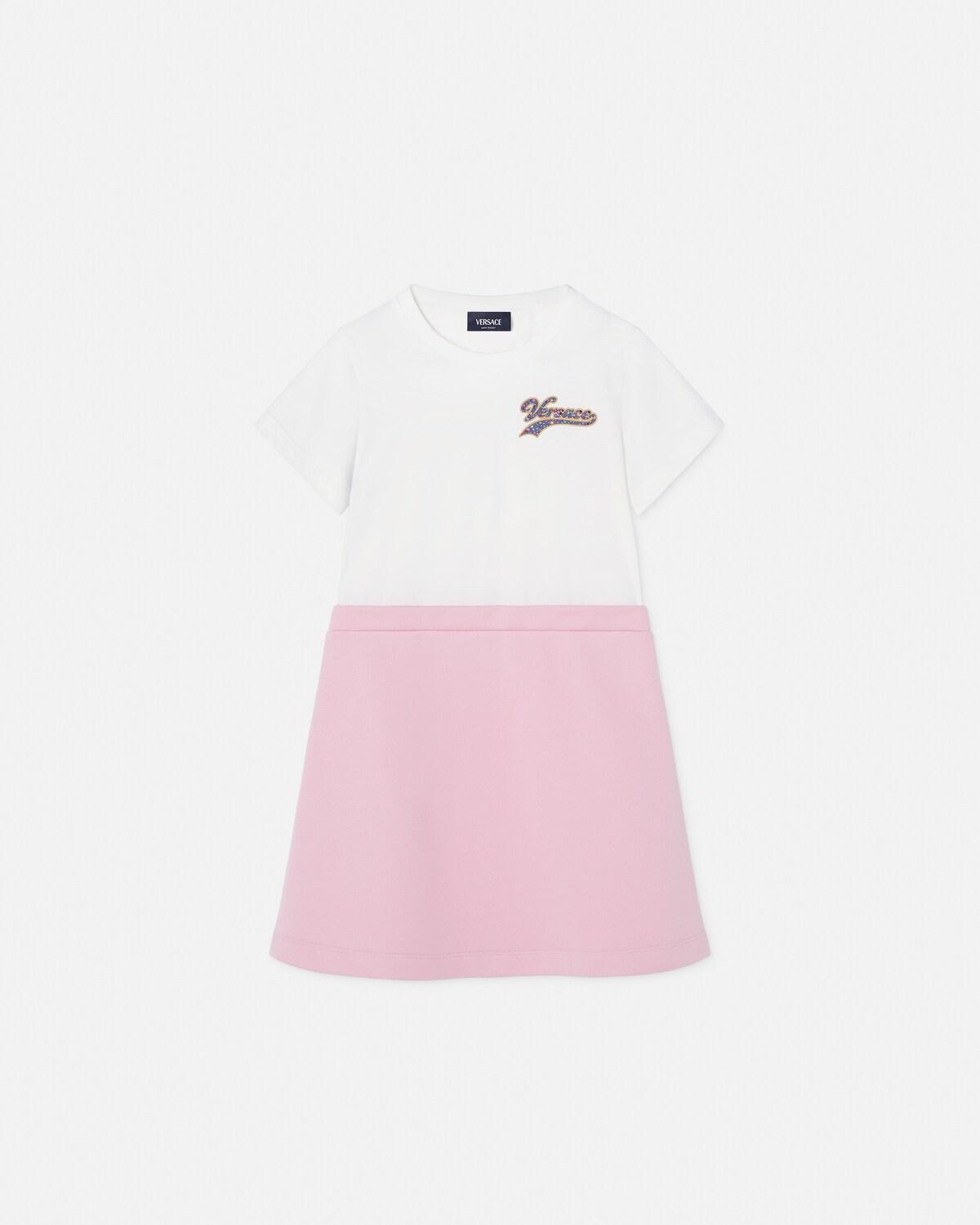 Kids Printed Cotton-Jersey T-Shirt Dress