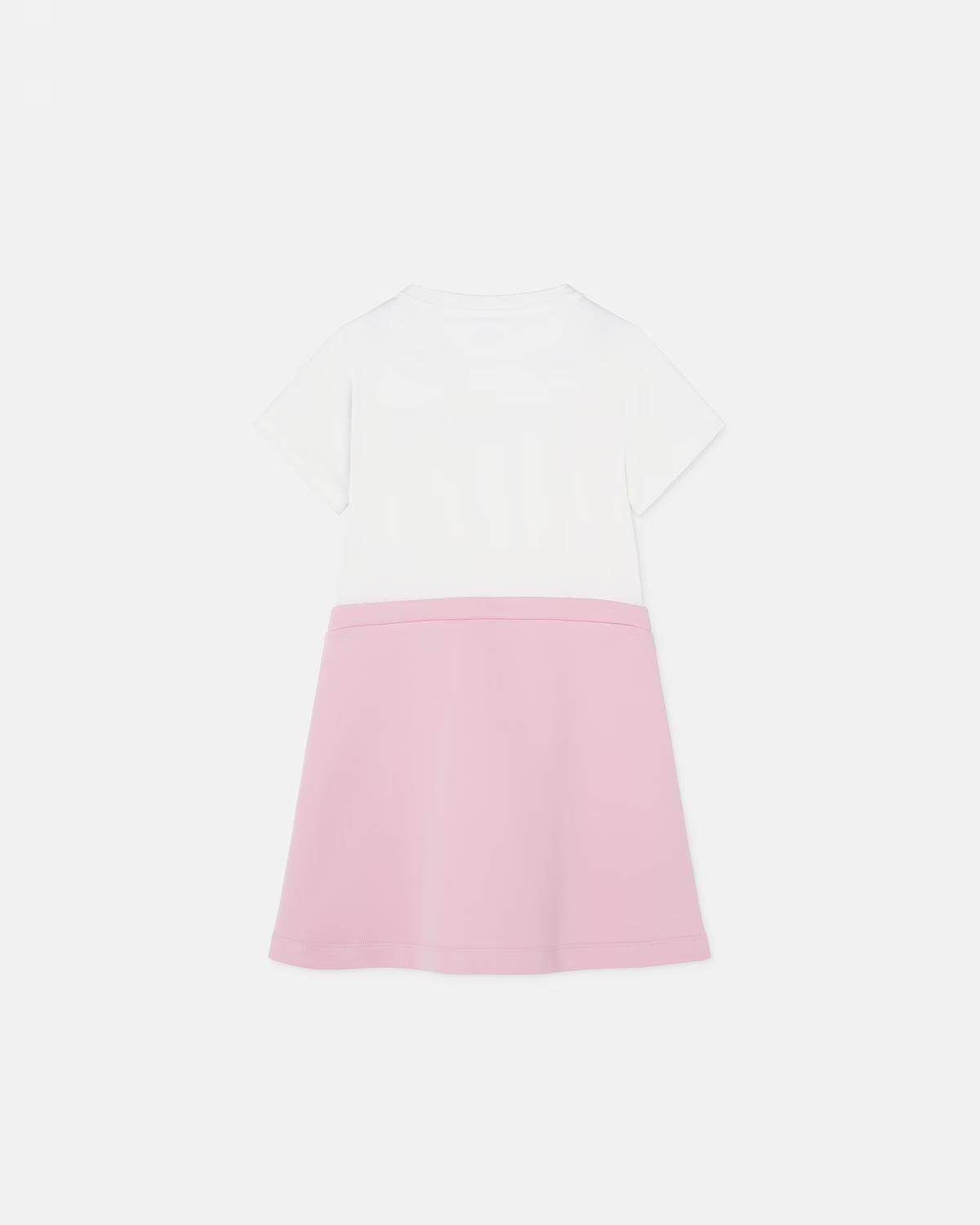 Kids Printed Cotton-Jersey T-Shirt Dress - Image 3