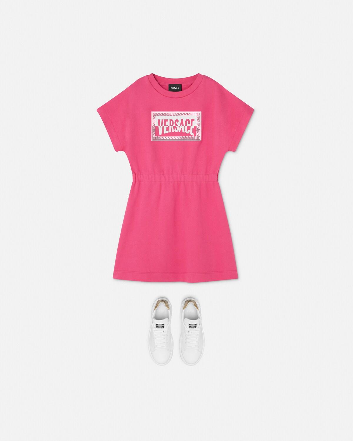 Kids Printed Cotton-Jersey Sweatshirt Dress - Image 2
