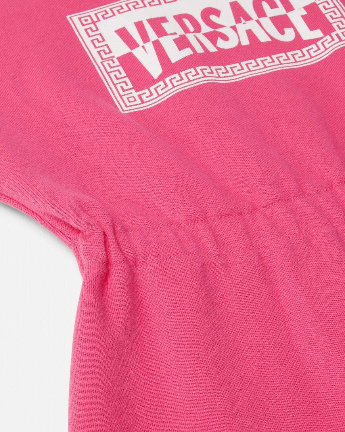 Kids Printed Cotton-Jersey Sweatshirt Dress - Image 4