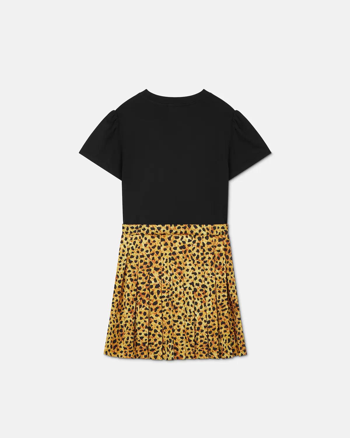 Kids Printed Cotton-Jersey Twill Dress - Image 3