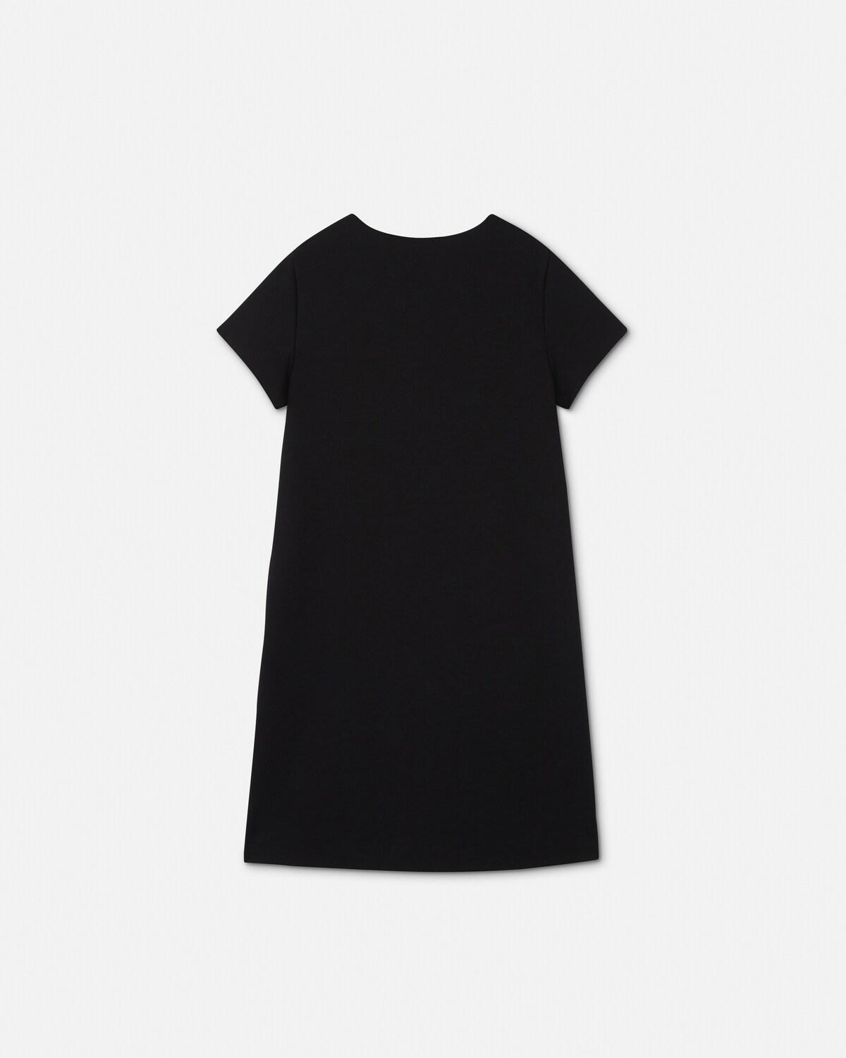 Kids Embellished Printed Milano-Stitch Dress - Image 3