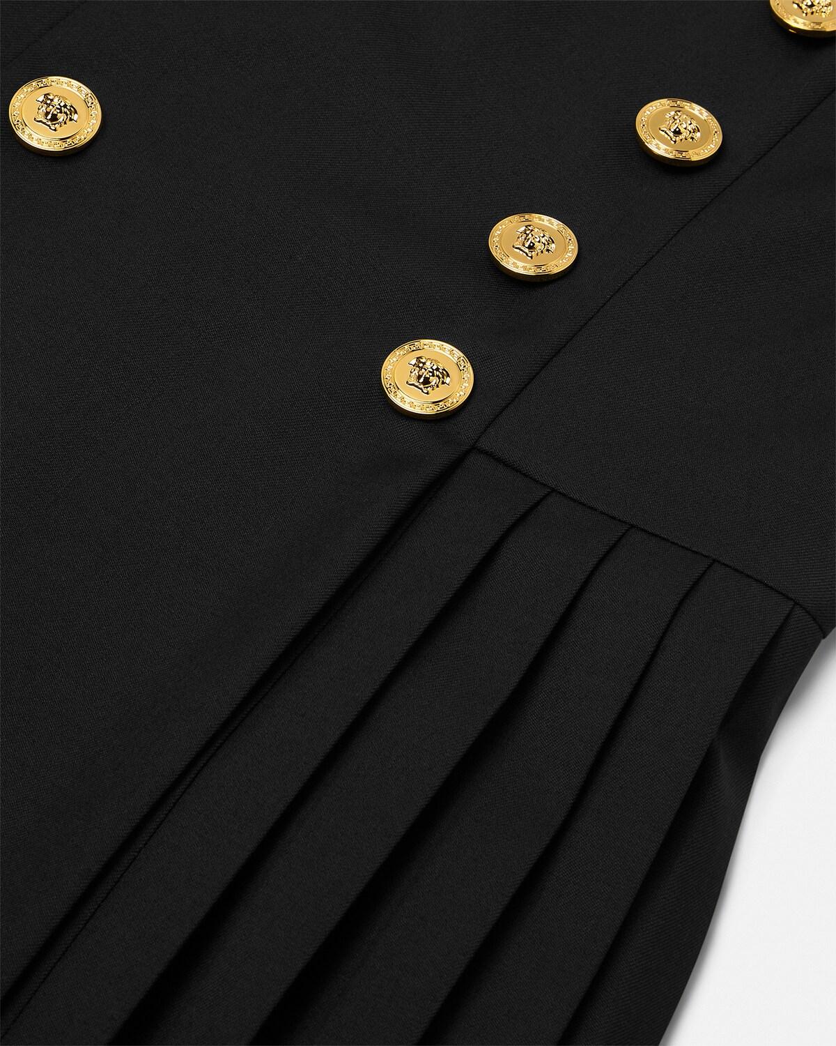 Kids Wool-Blend Pleated Dress - Image 4