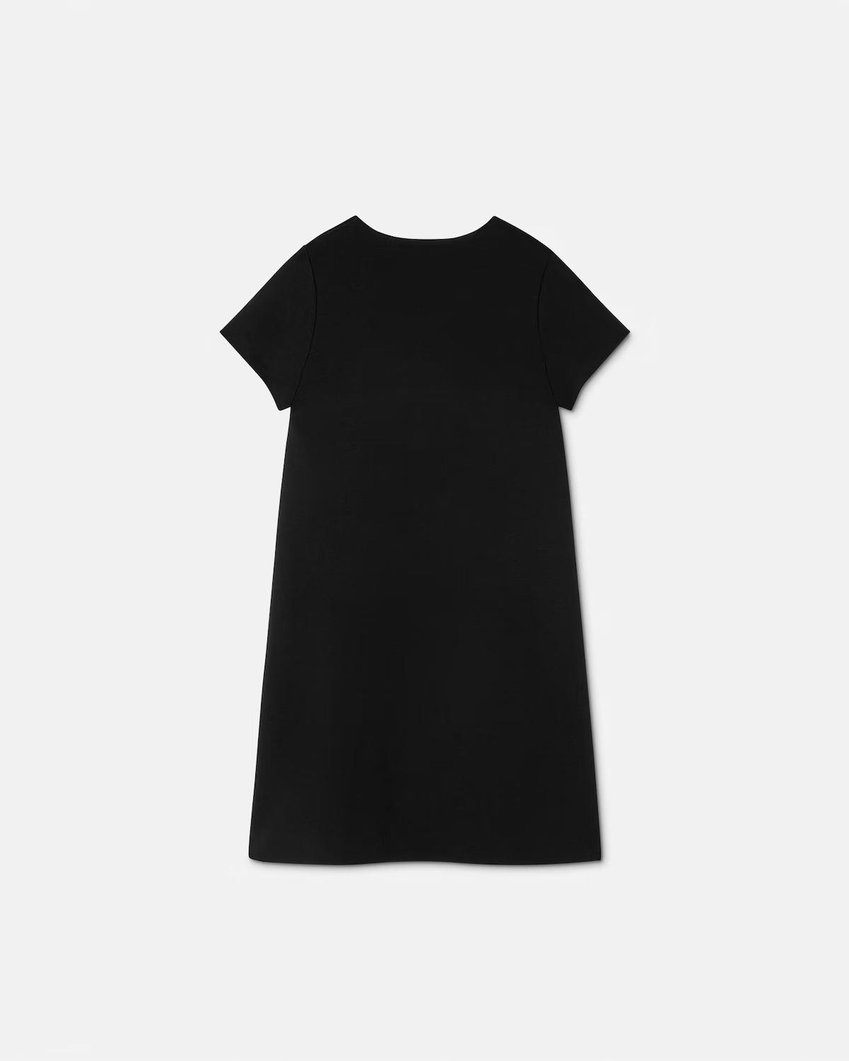 Kids Embellished Milano-Stitch Flared Dress - Image 3