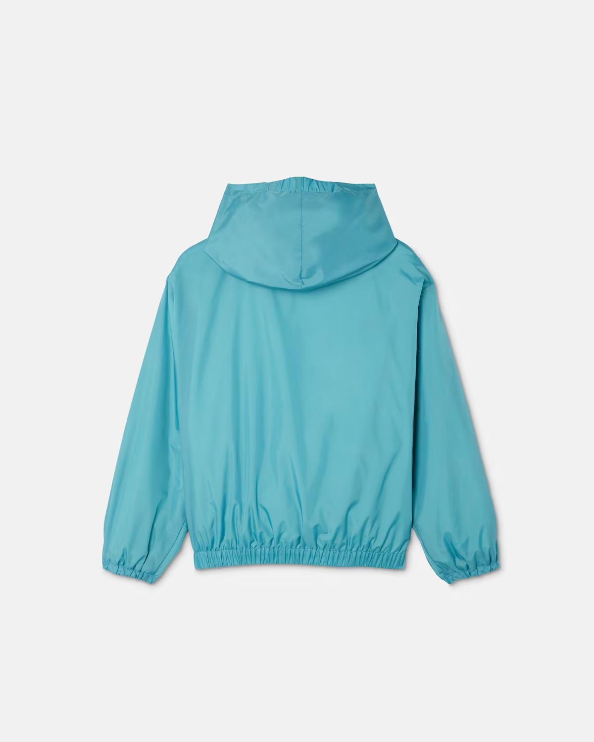Kids Embroidered Nylon Windbreaker Jacket - Image 2