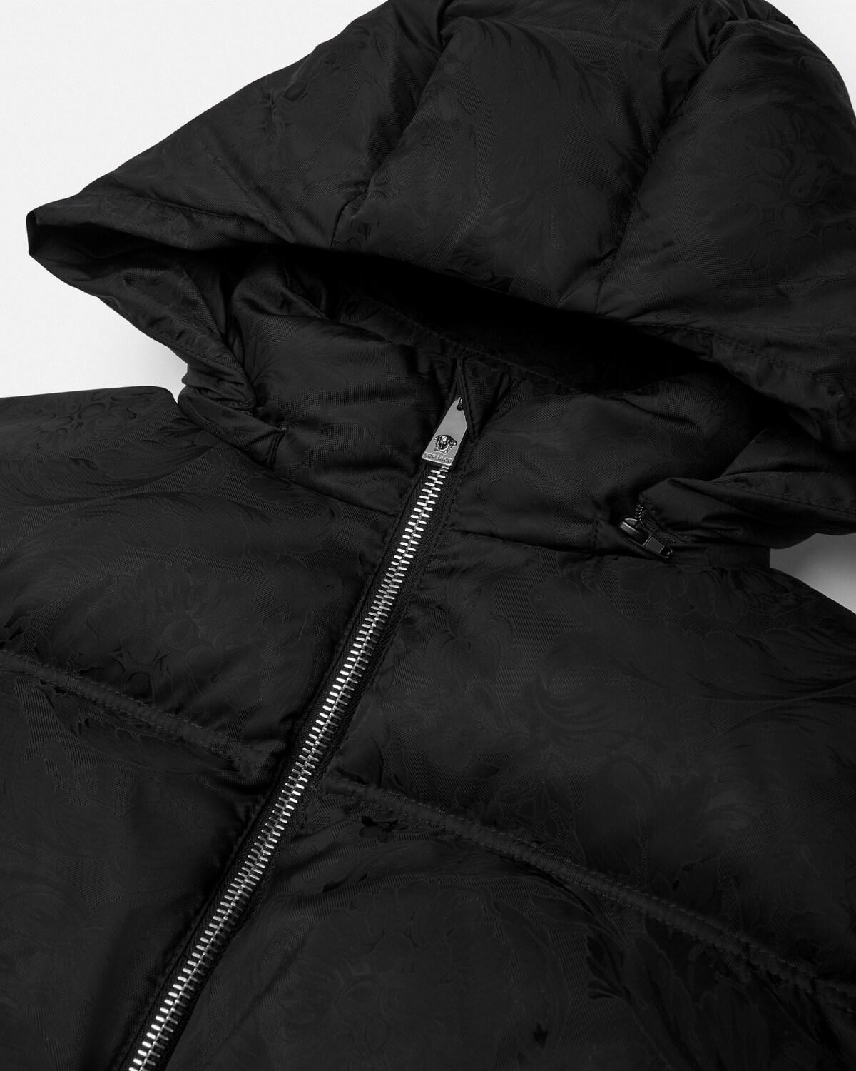 Kids Jacquard Padded Jacket - Image 4