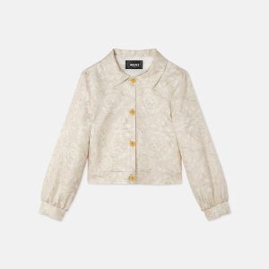 Kids Printed Twill Blouson