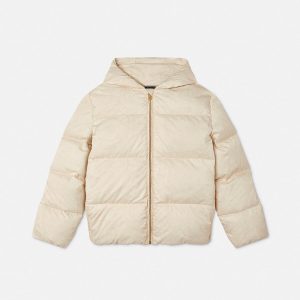 Kids Jacquard Nylon Puffer